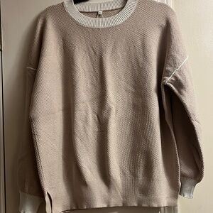 Men's Beige Sweater